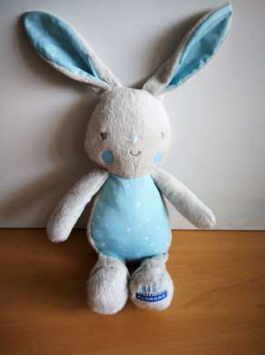Klorane Lapin Bleu gris etoiles - Très bon état