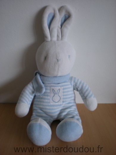 Klorane Lapin Raye bleu blanc - Très bon état