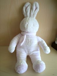 Klorane Lapin Rose blanc écharpe rose - Très bon état