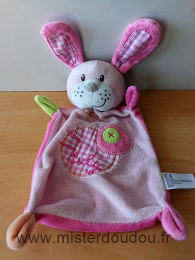Nicotoy Lapin Rose - Bon état