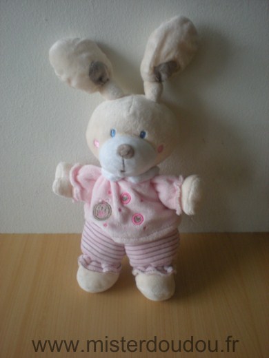 Nicotoy Lapin Rose - Très bon état