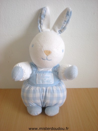 Tartine et chocolat Lapin Blanc bleu - Très bon état