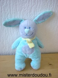 Tex Lapin Bleu mauve écharpe verte - Très bon état