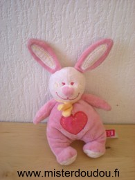 Tex Lapin Rose coeur echarpe orange - Bon état