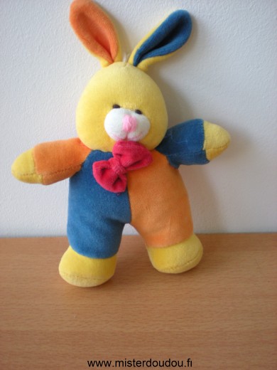 Marque Inconnue Lapin Bleu orange jaune - Très bon état