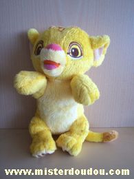 Disney Lion Simba jaune - Très bon état