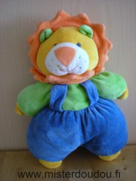 Luckson Lion Vert bleu orange jaune - Très bon état