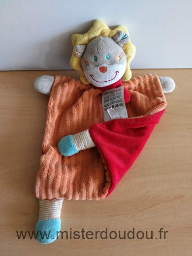 Mots d enfants Lion Orange rouge - Très bon état