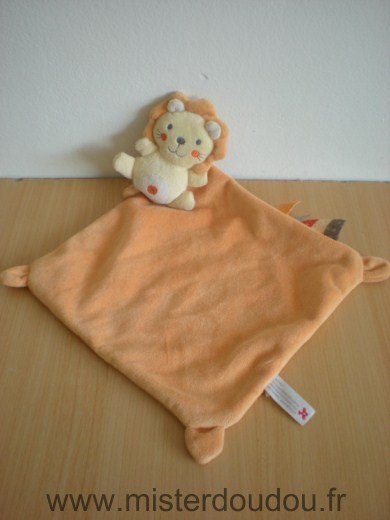 Nicotoy Lion Orange - Très bon état