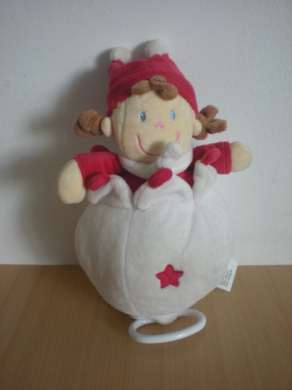 Nicotoy Lutin Blanc rouge étoile rouge - Très bon état