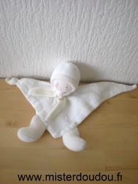 Nounours Lutin Blanc en tissus - Etat moyen