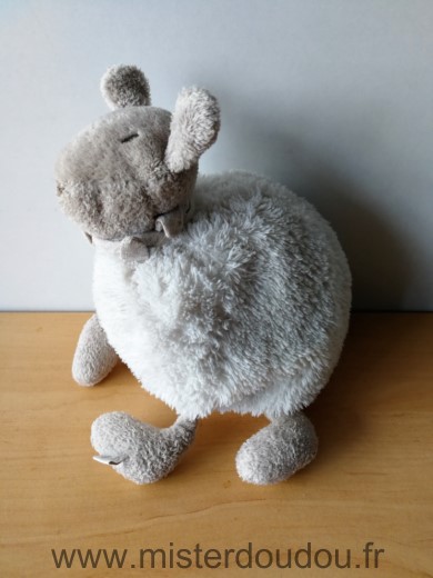 Dimpel Mouton Blanc beige foulard - Bon état