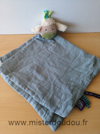 Moulin roty Mouton Vert les jolis pas beau - Très bon état