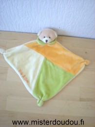 Marque Inconnue Ours Orange jaune vert - Très bon état