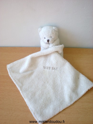 Baby nat Ours Beige mouchoir beige - Très bon état