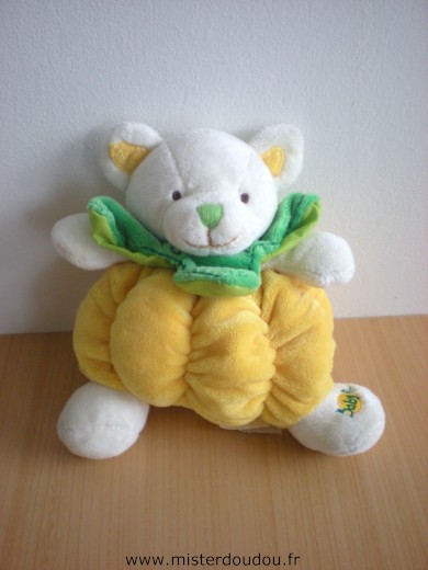 Baby nat Ours Jaune vert blanc - Très bon état