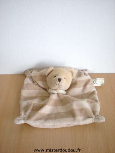 Cmp Ours Rayé beige écru - Très bon état