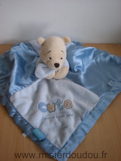 Disney Ours Bleu satin - Bon état