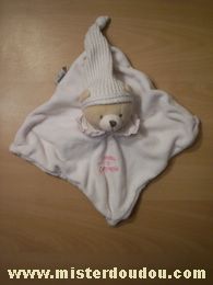Doudou et compagnie Ours Rose pale - Bon état