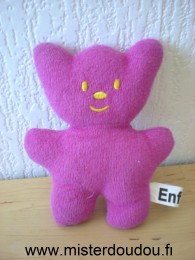 Enfant magazine Ours Violet en tissus éponge - Très bon état