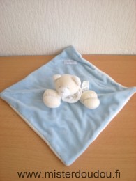 Jacadi Ours Bleu dessus blanc dessous - Très bon état