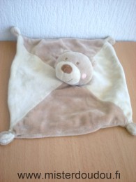 Kiabi baby Ours Beige marron dessus marron uni dessous - Très bon état