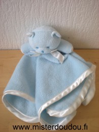 Mustela Ours Polaire bleu liseret blanc - Très bon état