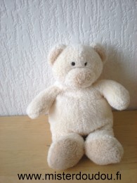 Nicotoy Ours Ecru beige - Très bon état