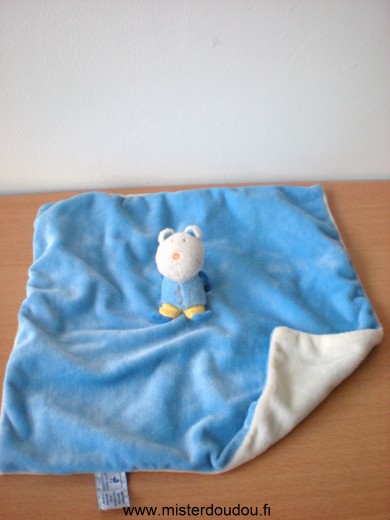 Ptitdodo Ours Bleu dessus blanc dessous - Très bon état