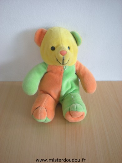 Toys r us Ours Vert orange jaune - Bon état