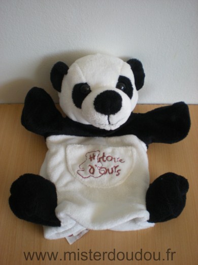 Histoire d ours Panda Blanc noir - Très bon état