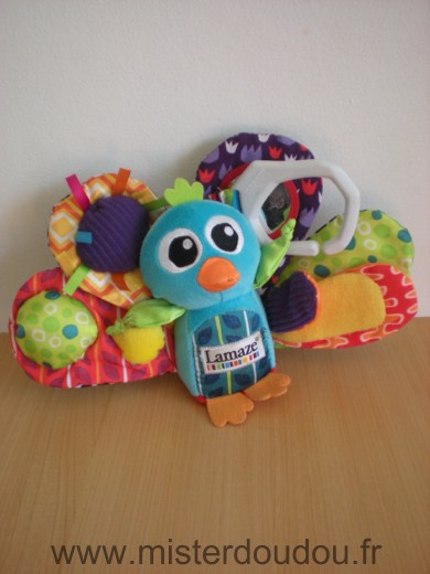 Lamaze Papillon Papillon d activite multicolore jacques le paon activité - Très bon état