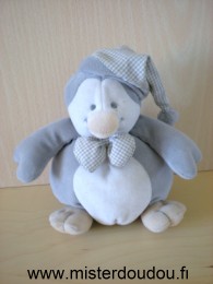 Priscilla larsen Pingouin Gris blanc - Très bon état
