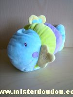 Baby sun Poisson Bleu vert violet - Très bon état