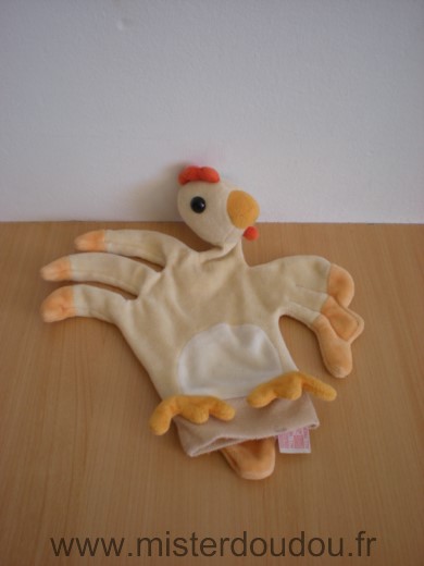 Egmont toys Poule Jaune orange - Bon état