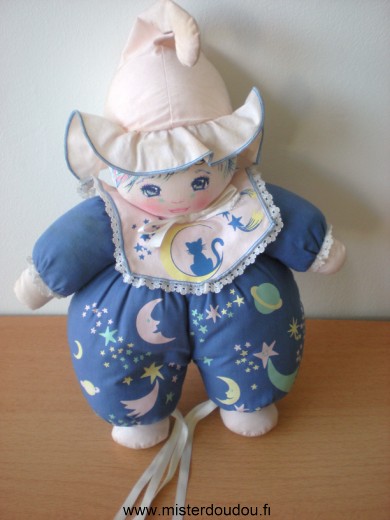 Mundia Poupée Bleu rose - Très bon état