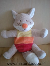 Kiabi baby Renard Beige rouge orange jaune - Très bon état