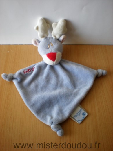 Babygro Renne Bleu nez rouge - Très bon état