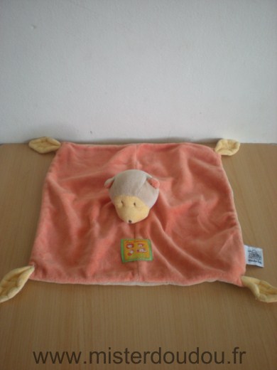 Moulin roty Singe Orange beige les loustics - Très bon état