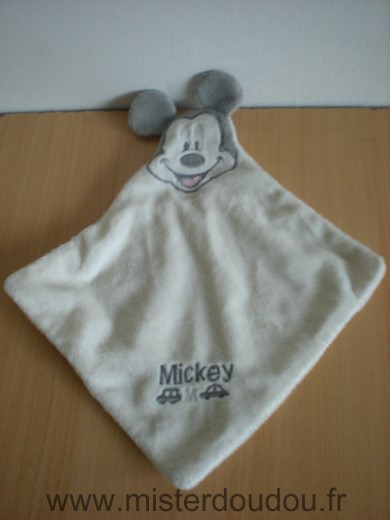 Disney Souris Mickey blanc gris voitures - Très bon état