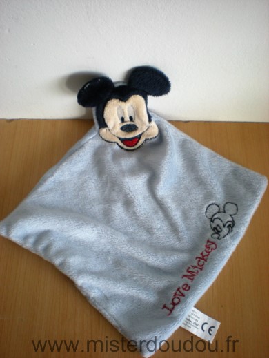 Disney Souris Mickey bleu love mickey - Très bon état