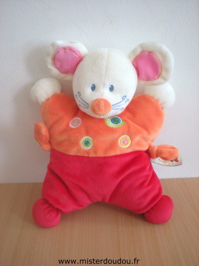 Nicotoy Souris Orange rouge - Très bon état