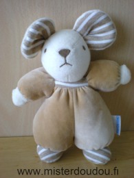 Nounours Souris Marron blanc - Très bon état