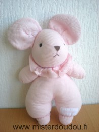 Nounours Souris Rose - Très bon état