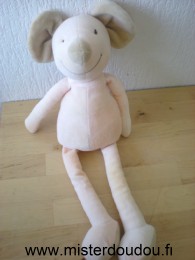 Nounours Souris Rose beige - Très bon état