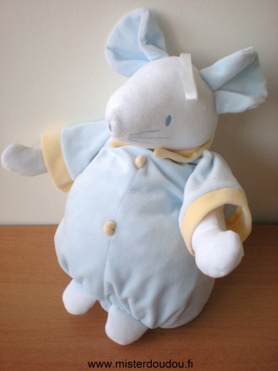 Sucre d orge Souris Bleu blanc jaune - Très bon état