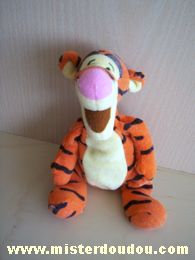 Disney Tigre Orange noir jaune - Mauvais état