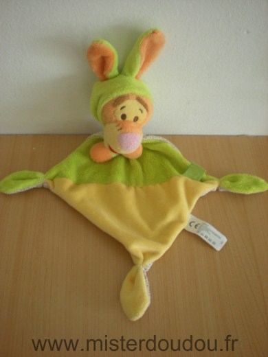 Disney Tigre Tigrou vert orange - Bon état